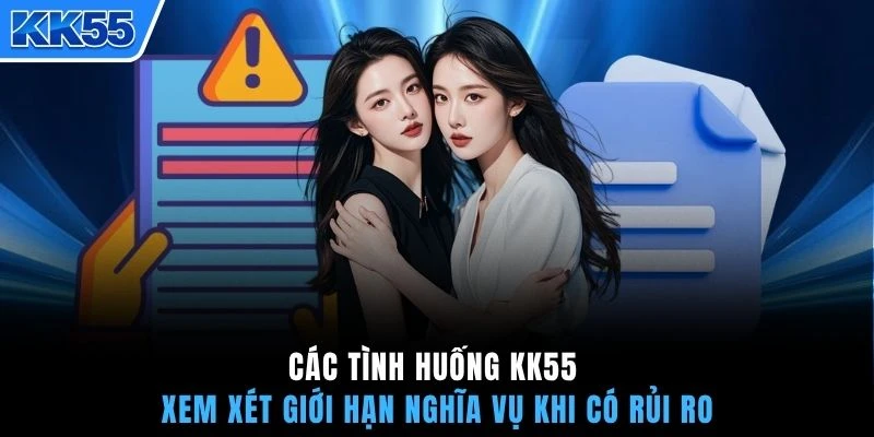 Các tình huống KK55 xem xét giới hạn nghĩa vụ khi có rủi ro