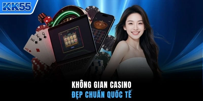 Không gian casino đẹp chuẩn quốc tế